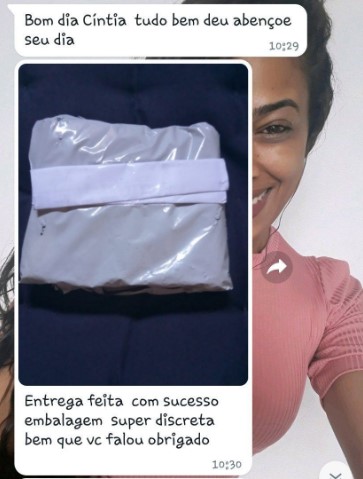 embalagem entrega